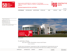 Tablet Screenshot of igg-goelkel.de